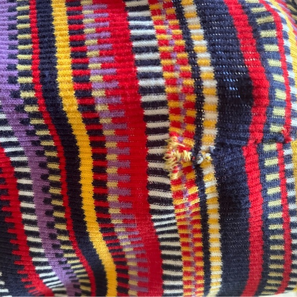 Vintage Pandora Colorful Striped Skorts/Hot pants - Sz Small - Picture 15 of 16